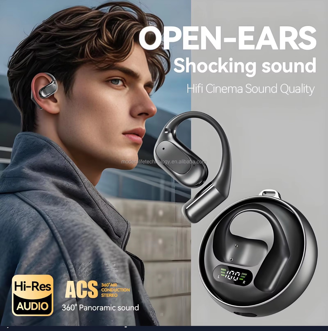 OPEN EAR WIRELESS EARPHONES